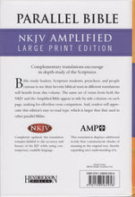 Load image into Gallery viewer, The NKJV-Amplified Parallel Bible (Large Print Edition) by Hendrickson Bibles